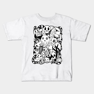 Little Doodle Monsters #1 Kids T-Shirt